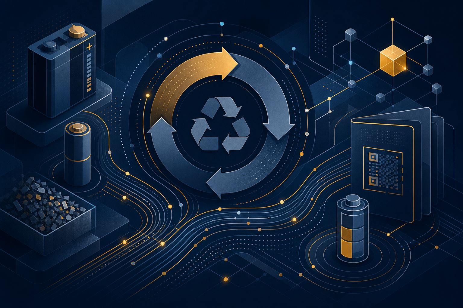 Batterierecycling: Rückgewinnungsdaten im Digitalen Produktpass