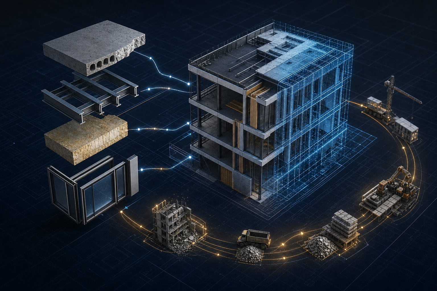 Bauproduktpass und BIM: So greifen DPP und Gebäudedaten ineinander