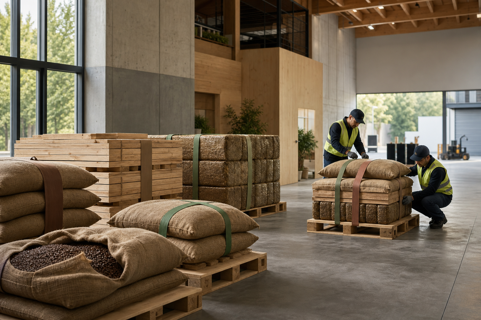 EUDR grouped statements: How reference numbers move through product and batch data