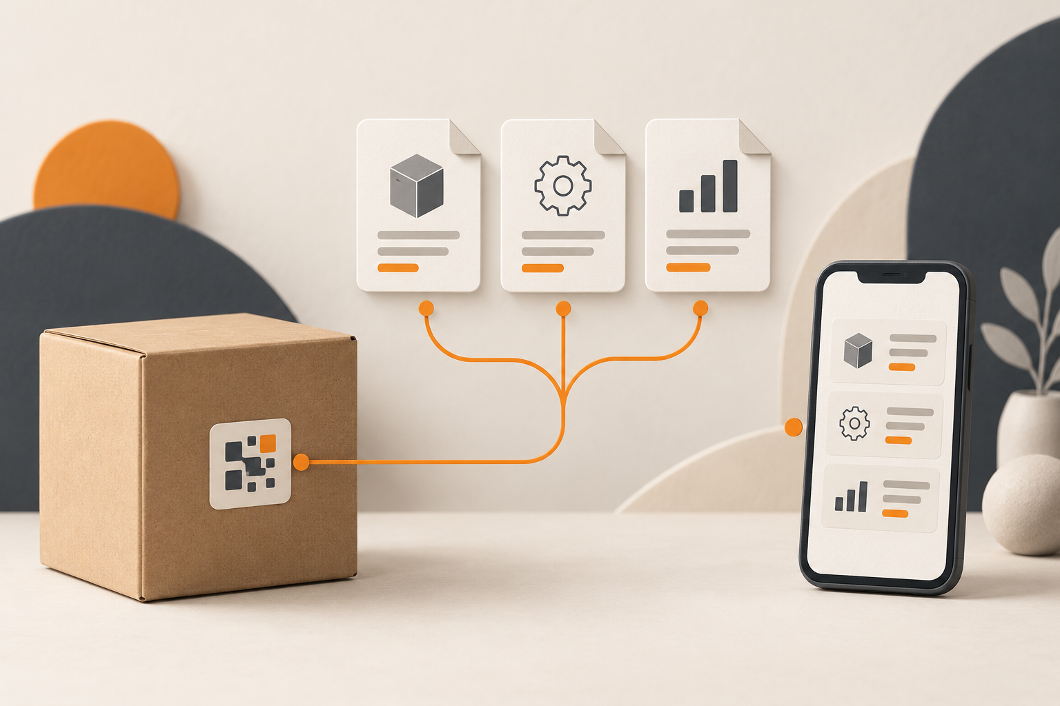 One QR code for manuals and datasheets: update documents without reprinting